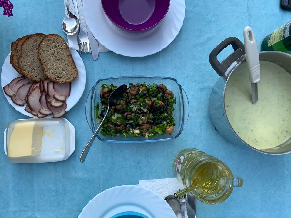 Champignon Salat