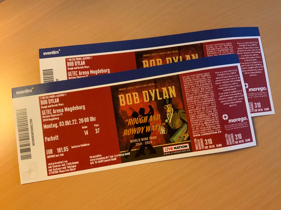 Bob Dylan in Magdeburg
